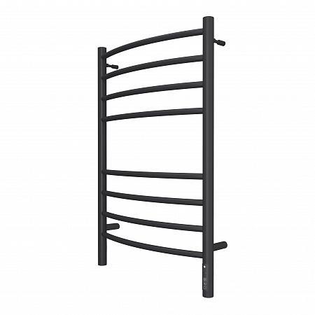 Классик П8 500х800 электро КС ЧЕРНЫЙ МУАР Полотенцесушитель TERMINUS Керчь - фото 1