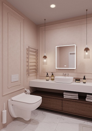 Подвесной унитаз Terminus Ното 550х350 белый Керчь - фото 2