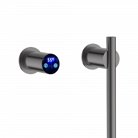 Рондо П2 350х760 электро Полотенцесушитель TERMINUS Оружейная сталь Керчь - фото 4