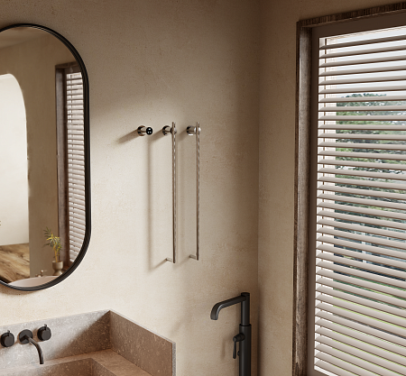 Рондо П2 350х760 электро Полотенцесушитель TERMINUS Нержавеющая сталь Керчь - фото 6