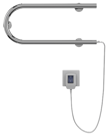 Электро 25 П-обр 500х200 Полотенцесушитель  TERMINUS Керчь - фото 2