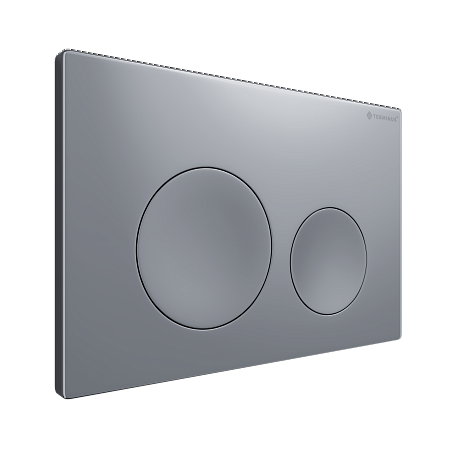 Клавиша смыва для инсталляции Terminus Classic кнопка круг цвет хром Керчь - фото 2