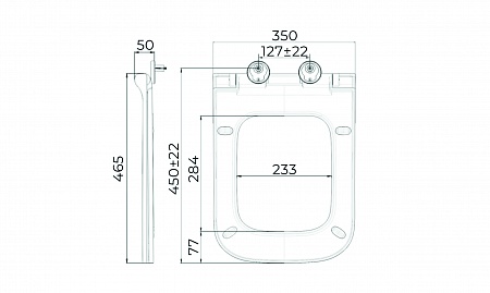 Сиденье для унитаза Terminus Ното цвет белый Керчь - фото 7