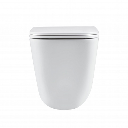 Подвесной унитаз безободковый Terminus Ватикан Монолит 490х340 белый Керчь - фото 6