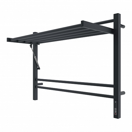 Горизонт П8 800х600 электро КС ЧЕРНЫЙ МУАР Полотенцесушитель TERMINUS Керчь - фото 1