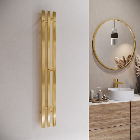 Стойка электро ТРЭ (TRES) проф 1200 TERMINUS Брашированное золото Керчь - фото 3