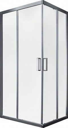 Душевой уголок слайдер Terminus Соренто 05 900х900х2000  квадрат хром Керчь - фото 1